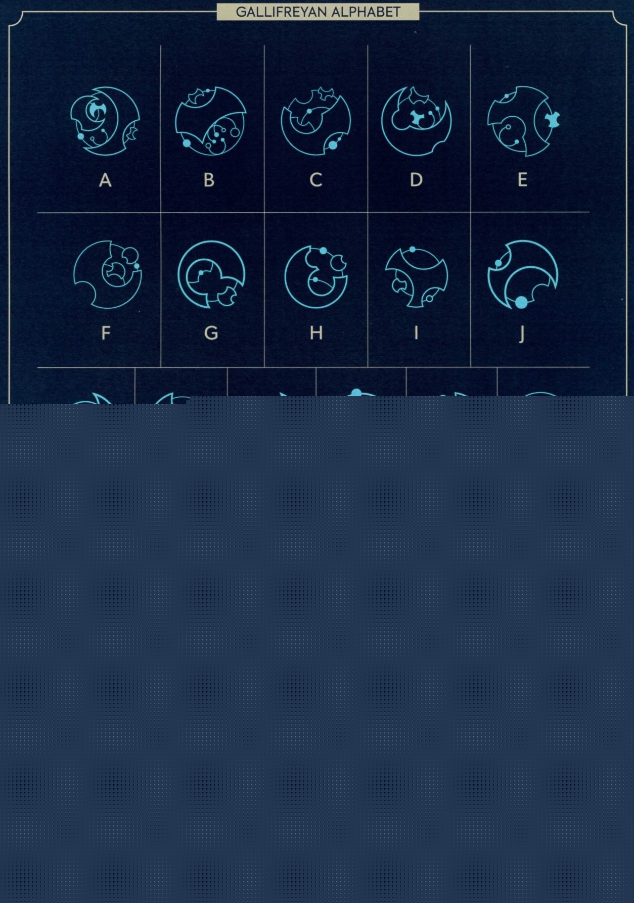 Phonetic Gallifreyan